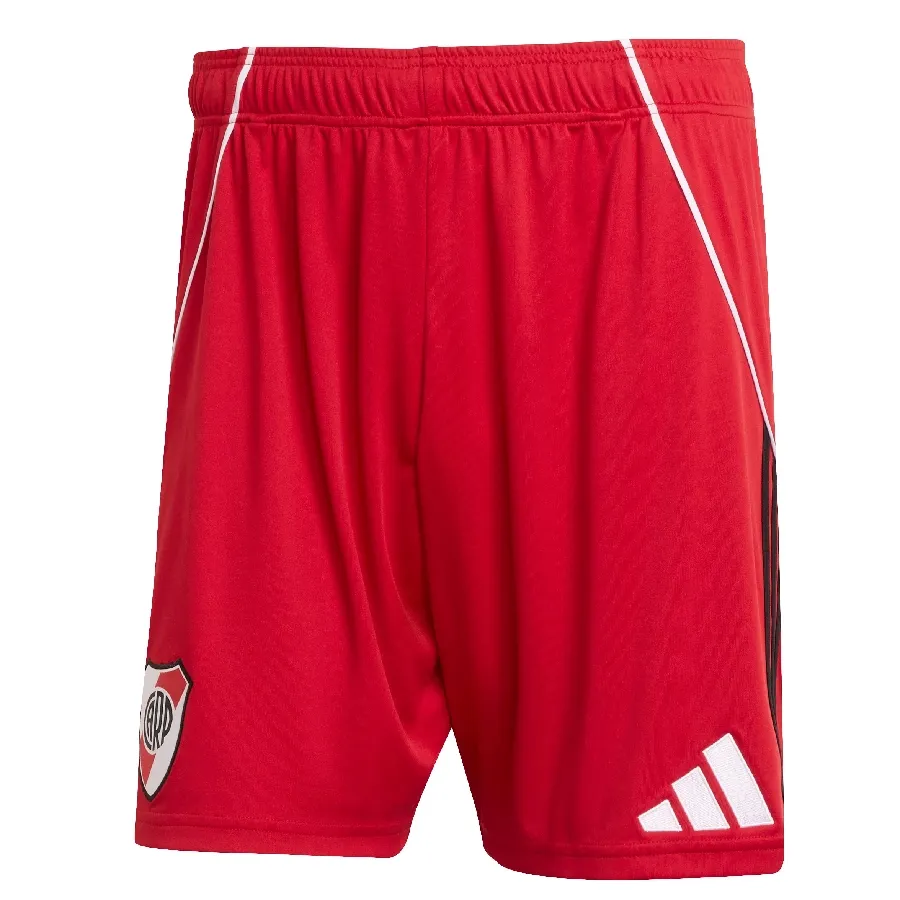Imagen 1 de 5 de adidas Shorts  Alternativo River Plate 25/26-ROJO/NEGRO