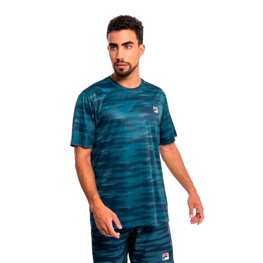 Imagen 0 de 5 de Remera Fila Kit Of 1 Aat-MARINO