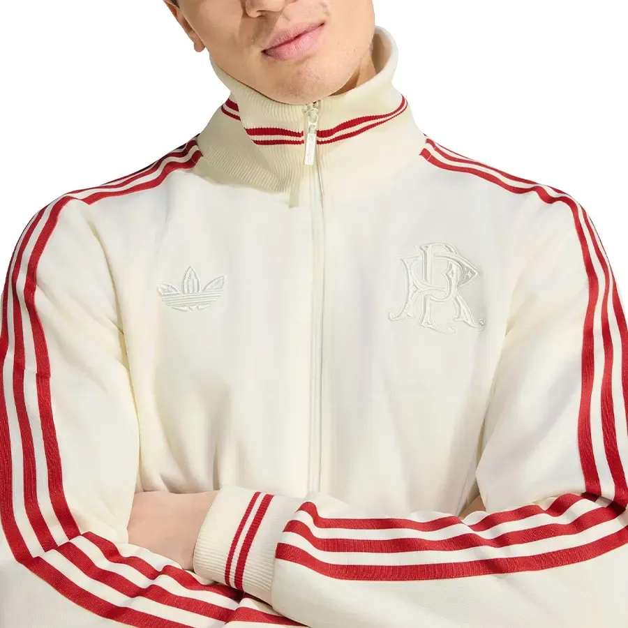Imagen 3 de 5 de Campera adidas originals River Plate 125 Aniversario-CRUDO/ROJO
