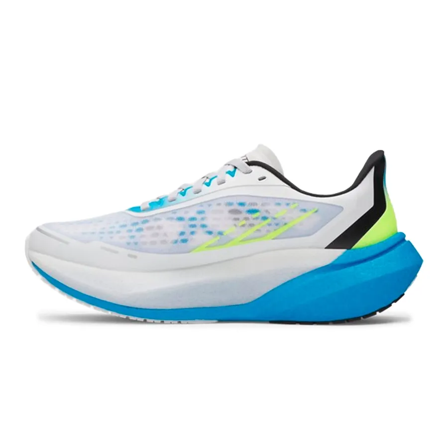 Imagen 2 de 5 de Zapatillas Under Armour Velociti Distance-BLANCO/CELESTE/AMARILLO