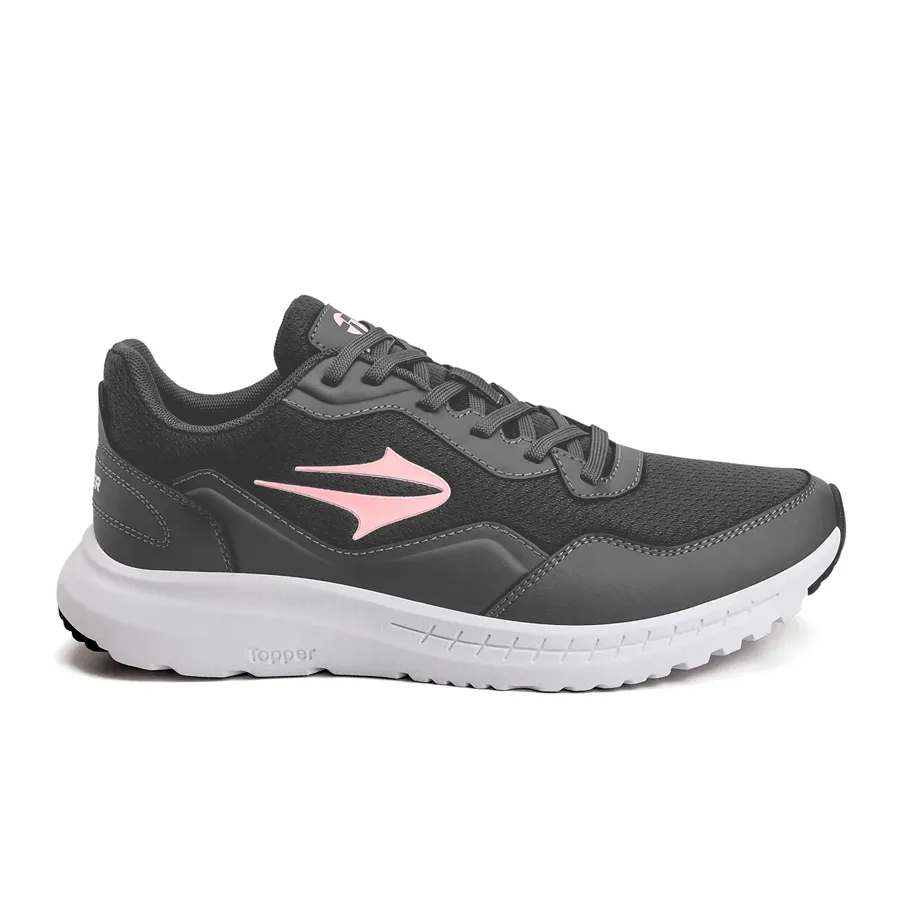 Imagen 0 de 4 de Zapatillas Topper Wind 5-GRAFITO/ROSA