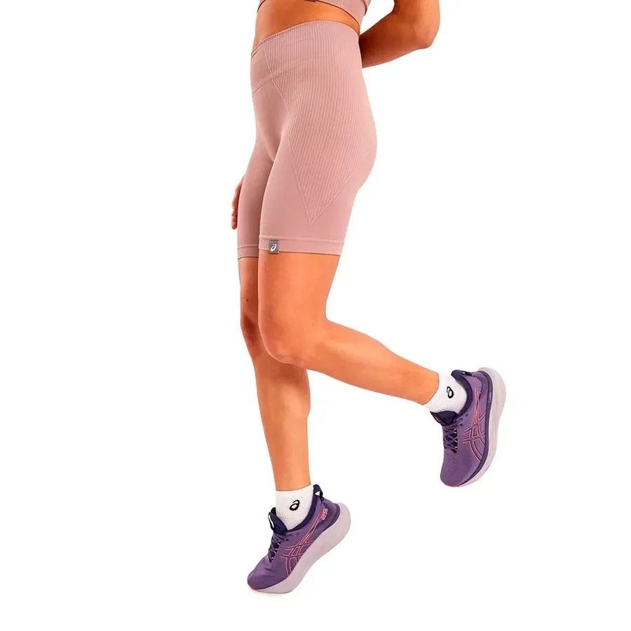 Imagen 2 de 4 de Calza Asics Seamless Biker-ROSA VIEJO