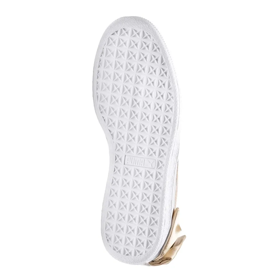 Imagen 4 de 5 de Zapatillas Puma Suede Bow Varsity-BEIGE/DORADO