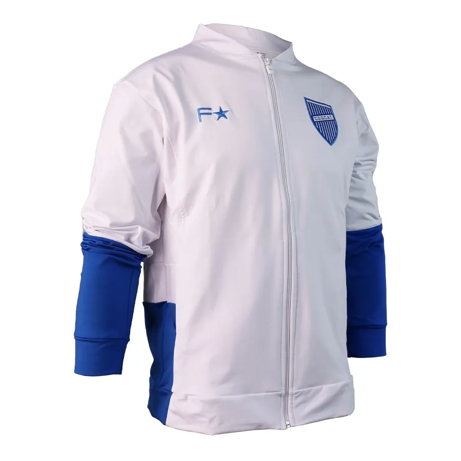 Imagen 2 de 5 de Campera Fiume Sport Con recorte Godoy Cruz - Línea 100 años-BLANCO/AZUL