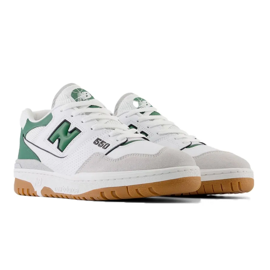 Imagen 2 de 6 de Zapatillas New Balance 550-BLANCO/VERDE