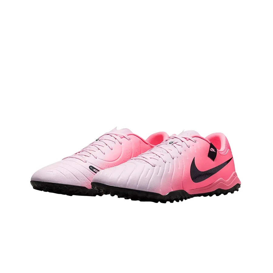 Imagen 1 de 6 de Botines Nike Tiempo Legend 10 Academy Tf-ROSA/BLANCO/NEGRO