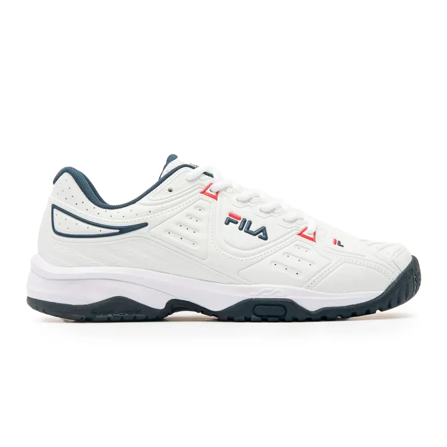 Imagen 0 de 4 de Zapatillas Fila Forehand Clay-BLANCO/MARINO/ROJO