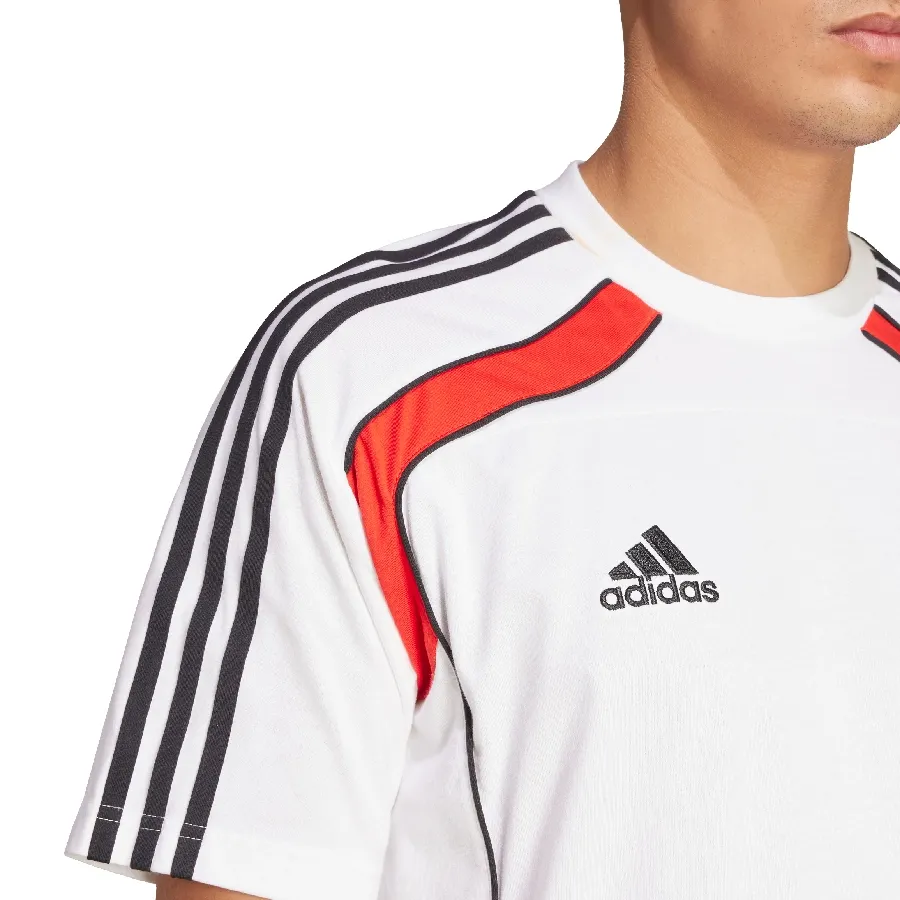 Imagen 4 de 5 de Remera adidas Ubp River Plate-BLANCO/ROJO/NEGRO