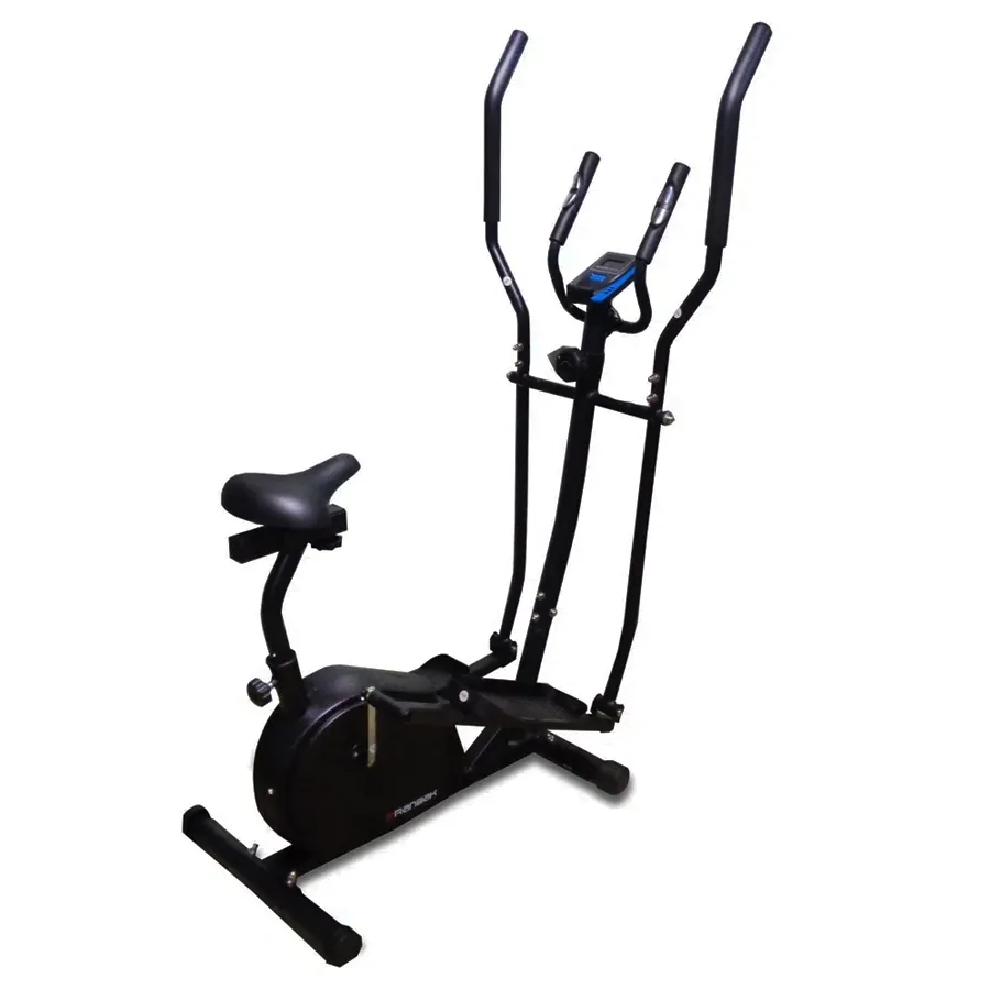 Imagen 0 de 3 de Ranbak Caminadora Eliptica 100Kg Disco 4Kg 8 Niveles-NEGRO
