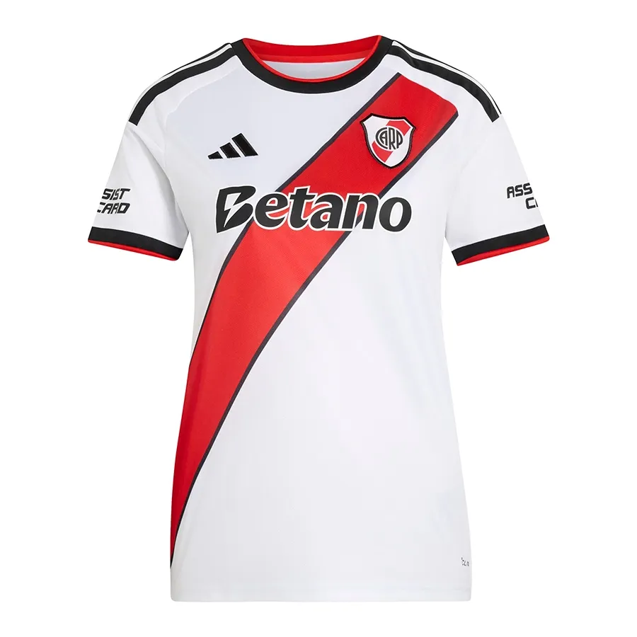 Imagen 1 de 5 de Remera adidas Camiseta Titular River Plate 26/27-BLANCO/ROJO/NEGRO