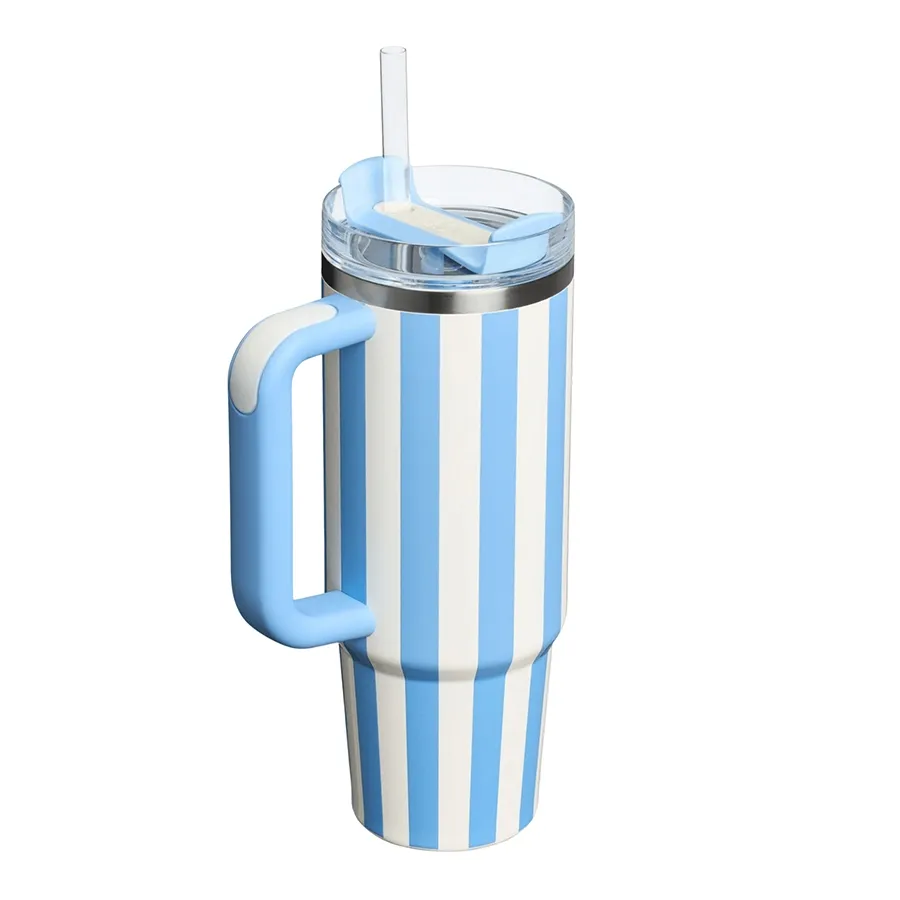 Imagen 1 de 4 de Vaso Stanley Quencher 887Ml-CELESTE/BLANCO