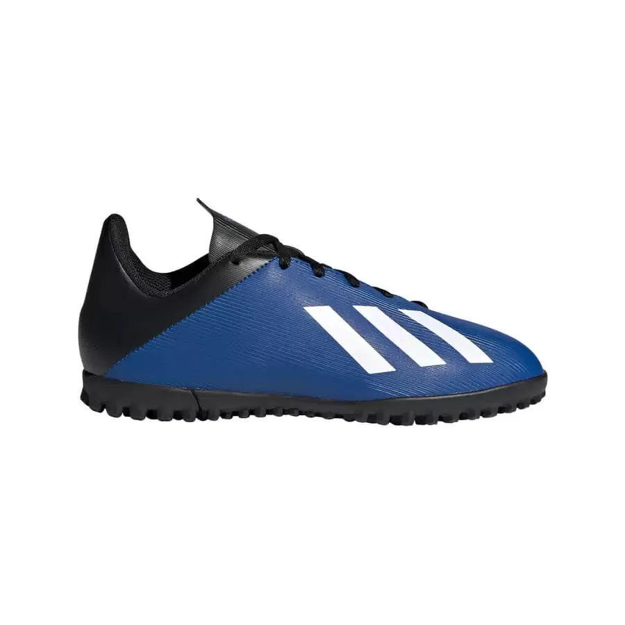 Imagen 0 de 5 de Botines adidas X 19.4 Tf J-AZUL/NEGRO