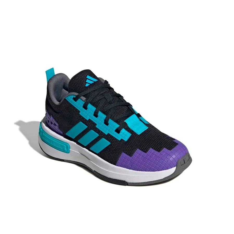 Imagen 2 de 8 de Zapatillas adidas Minecraft Pro J-NEGRO/TURQUESA/VIOLETA