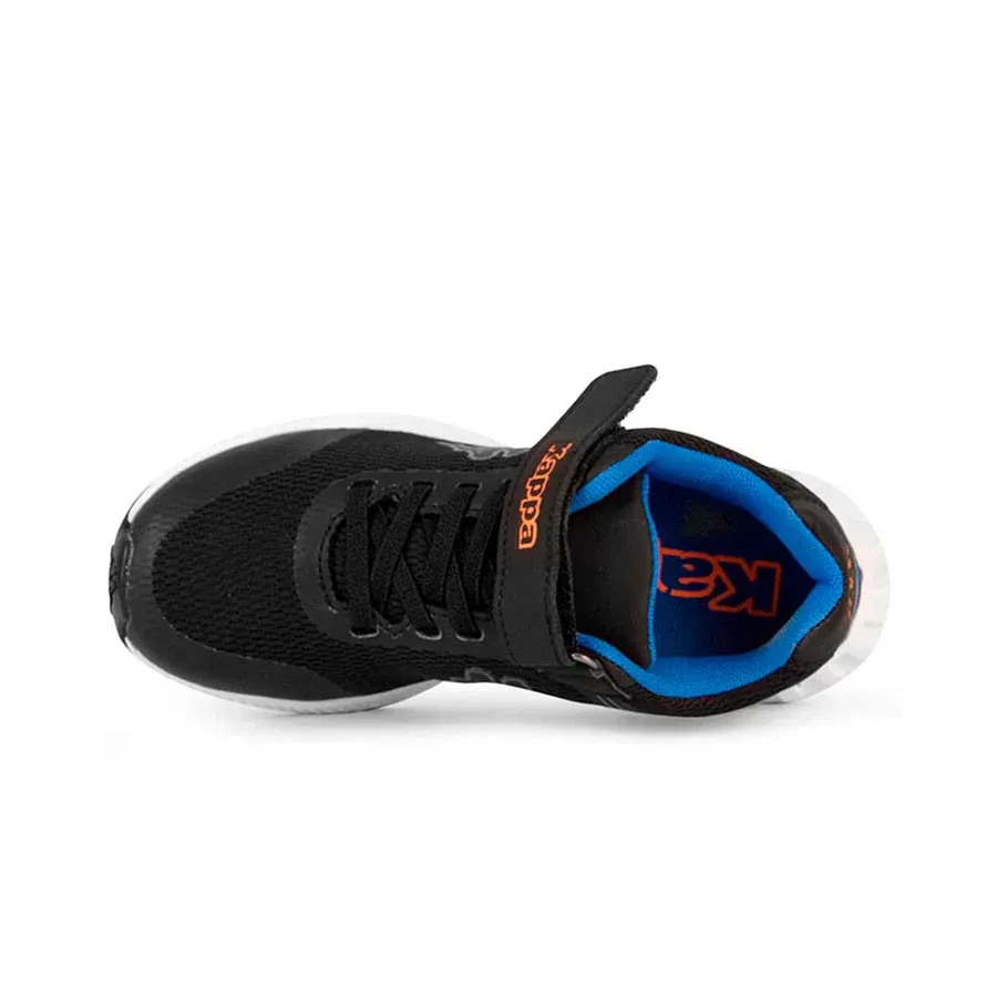 Imagen 2 de 5 de Zapatillas Kappa Logo Faster Ev Kid-NEGRO/AZUL