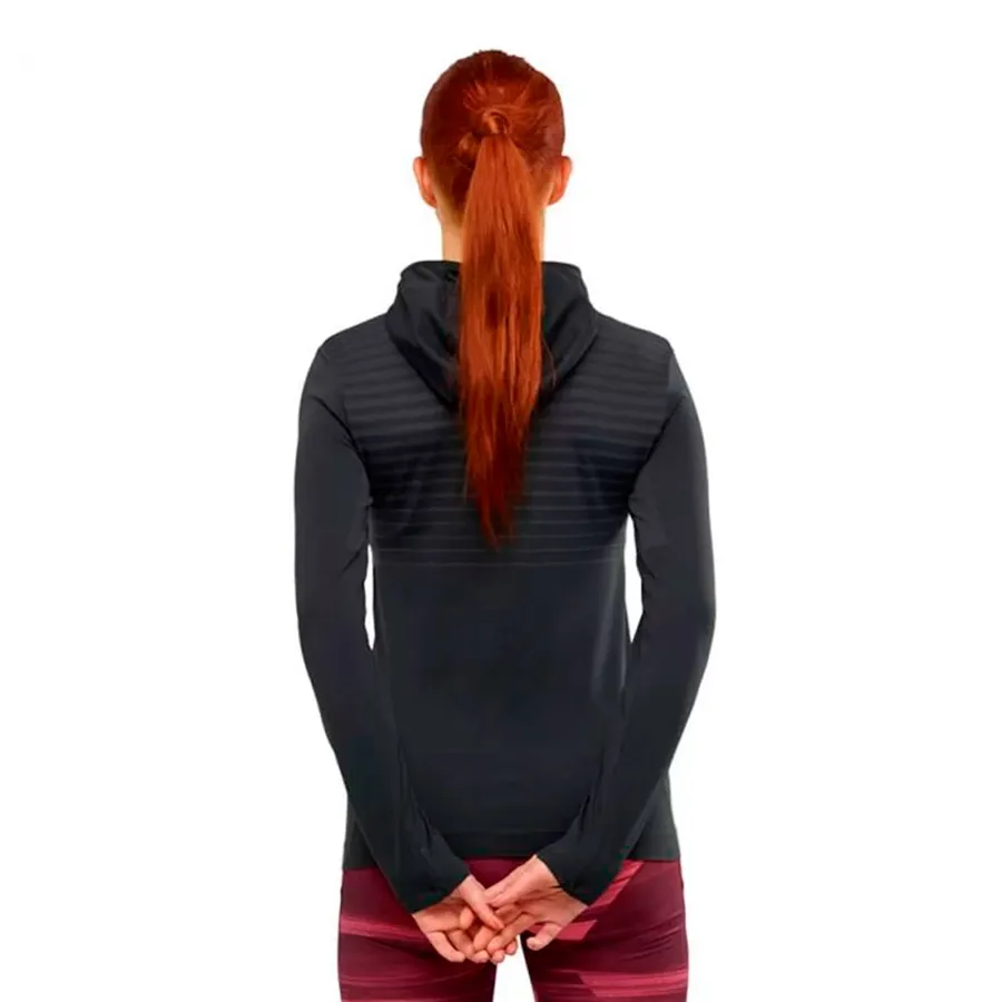 Imagen 2 de 4 de Buzo Salomon Essential Seamless-NEGRO