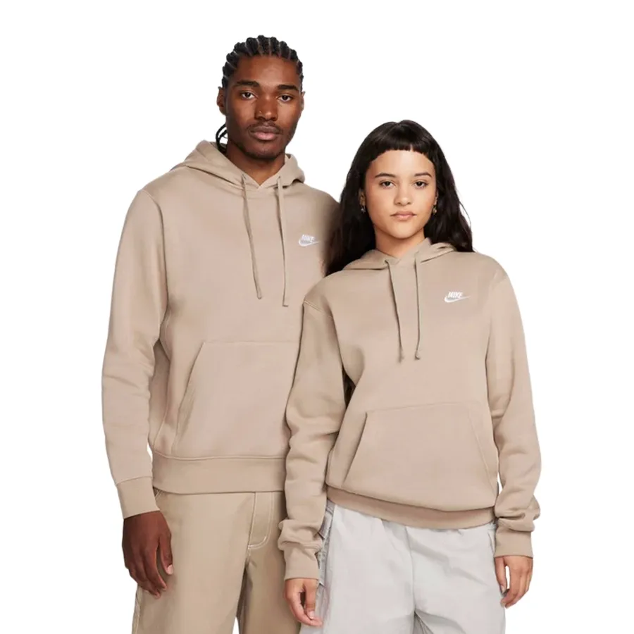 Imagen 0 de 4 de Buzo Nike Hoodie polar Sportswear Club-BEIGE