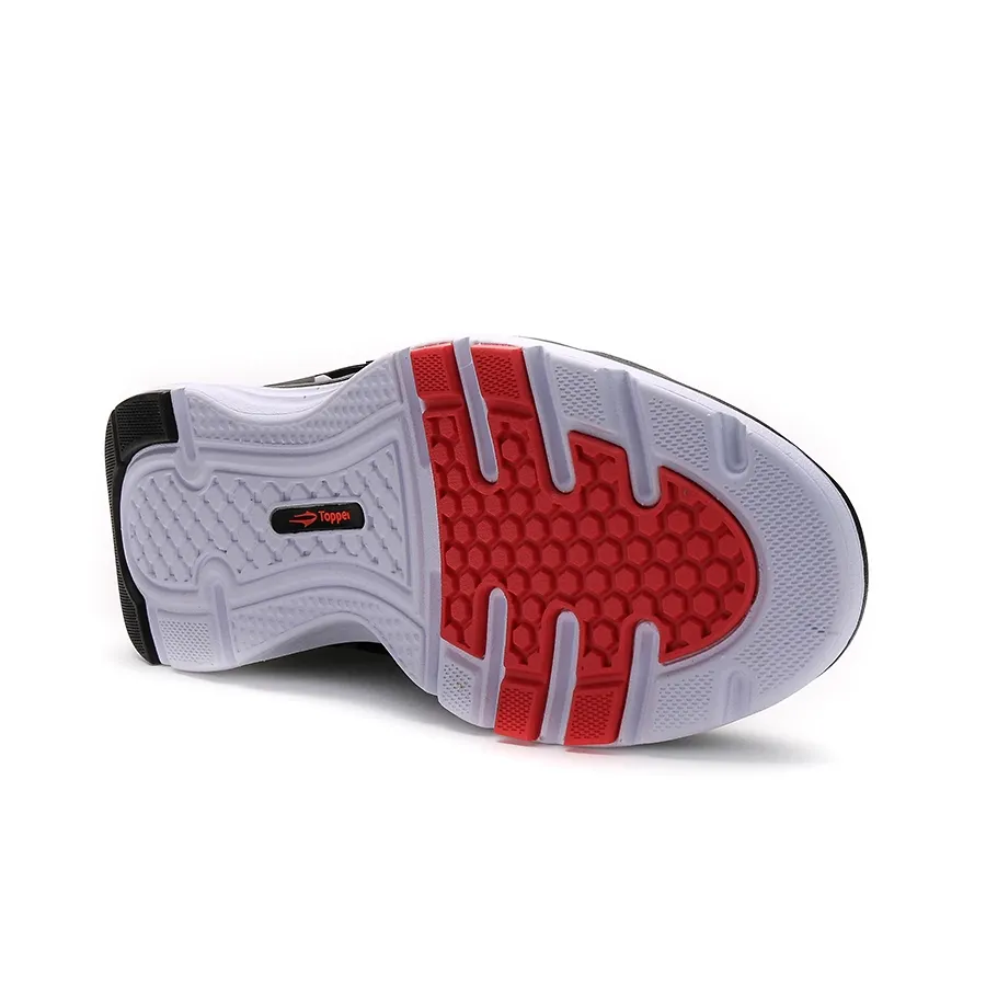 Imagen 3 de 4 de Zapatillas Topper Lady Move Ii-NEGRO/GRIS/CORAL