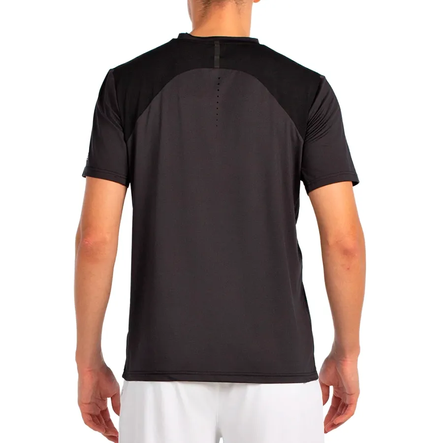 Imagen 2 de 4 de Remera Bullpadel Montuno-NEGRO