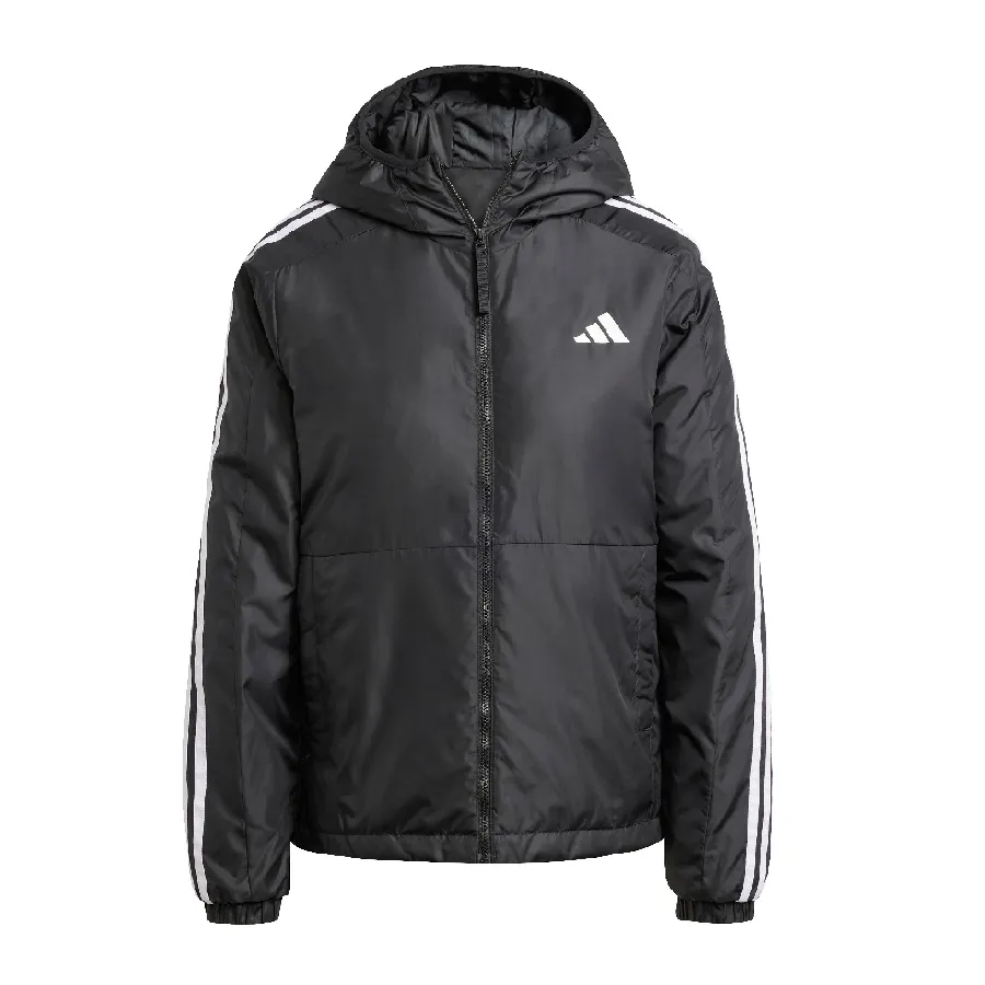 Imagen 1 de 5 de Campera adidas Essentials Tres Tiras-NEGRO/BLANCO