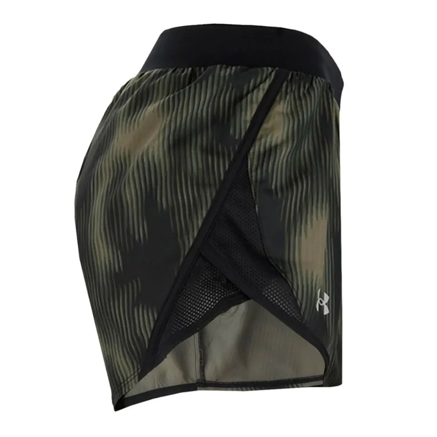 Imagen 5 de 6 de Shorts Under Armour Short Fly By 2.0 Printed-VERDE OLIVA/NEGRO