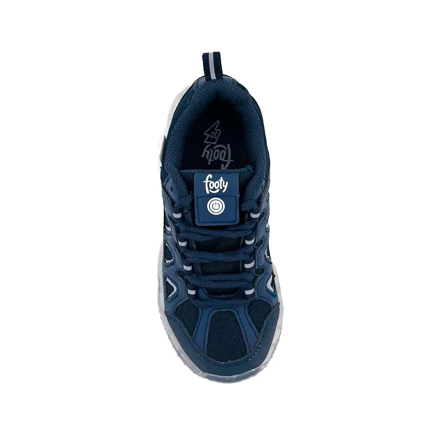 Imagen 3 de 4 de Zapatillas Footy Crystal Led-AZUL