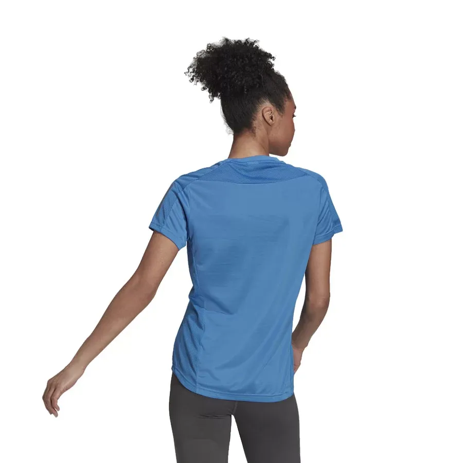 Imagen 1 de 5 de Remera adidas Own The Run-AZUL