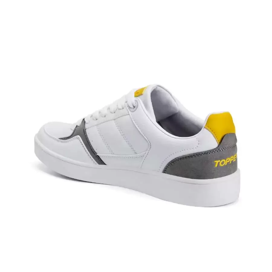 Imagen 1 de 5 de Zapatillas Topper Costa-BLANCO/GRIS/AMARILLO