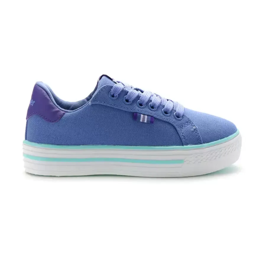 Imagen 4 de 5 de Zapatillas Topper Roma Kids-LILA