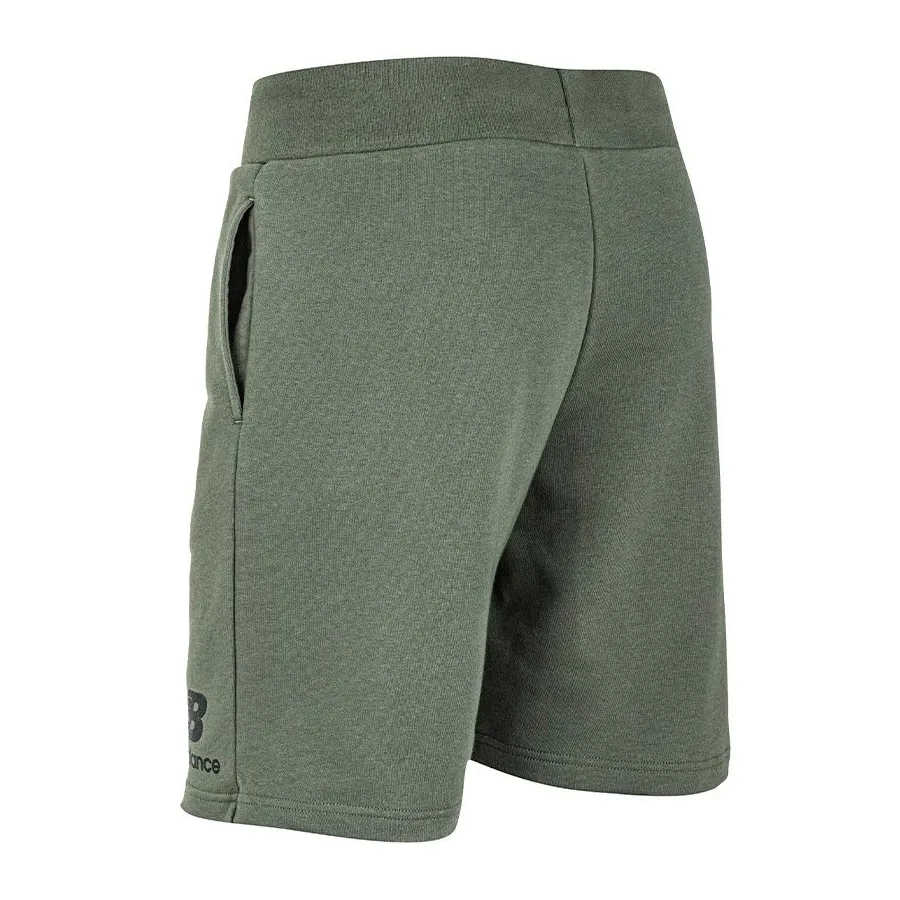 Imagen 1 de 3 de Short New Balance Essentials Stacked-VERDE OSCURO