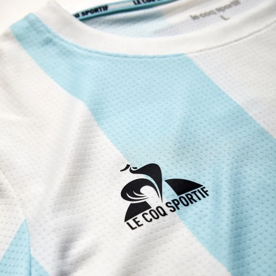 Imagen 3 de 8 de Camiseta Le Coq Sportif Pack Homenaje 86 Titular Argentina-CELESTE/BLANCO