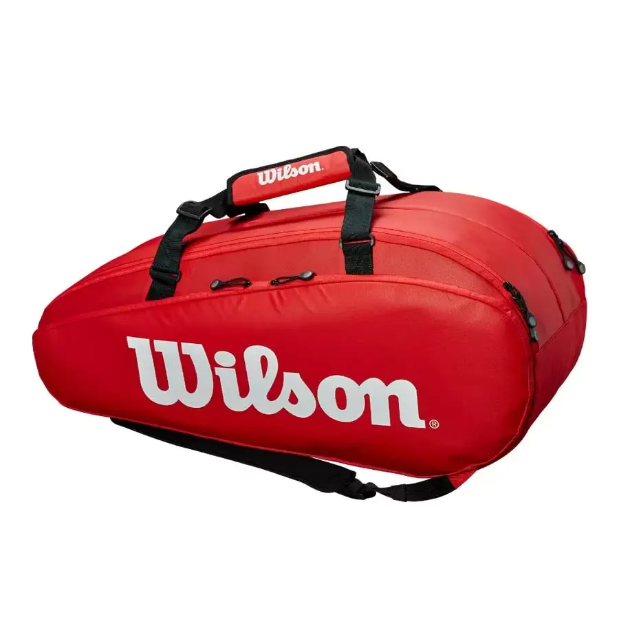 Imagen 1 de 3 de Raquetero Wilson Tour 2 Comp Rd Large-ROJO