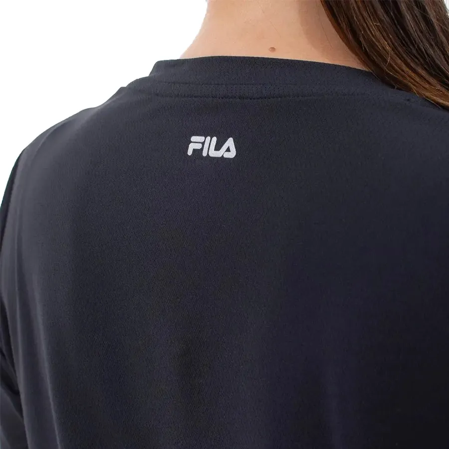 Imagen 2 de 3 de Remera Fila Flow-NEGRO