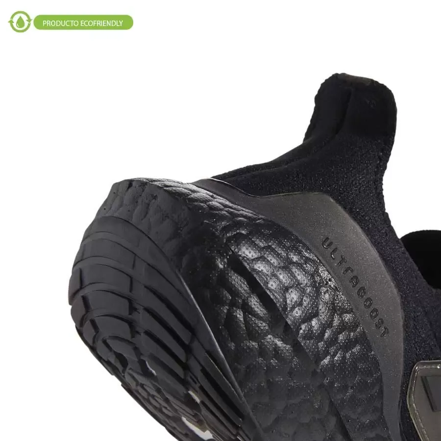 Imagen 4 de 6 de Zapatillas adidas Ultraboost 21-NEGRO/NEGRO