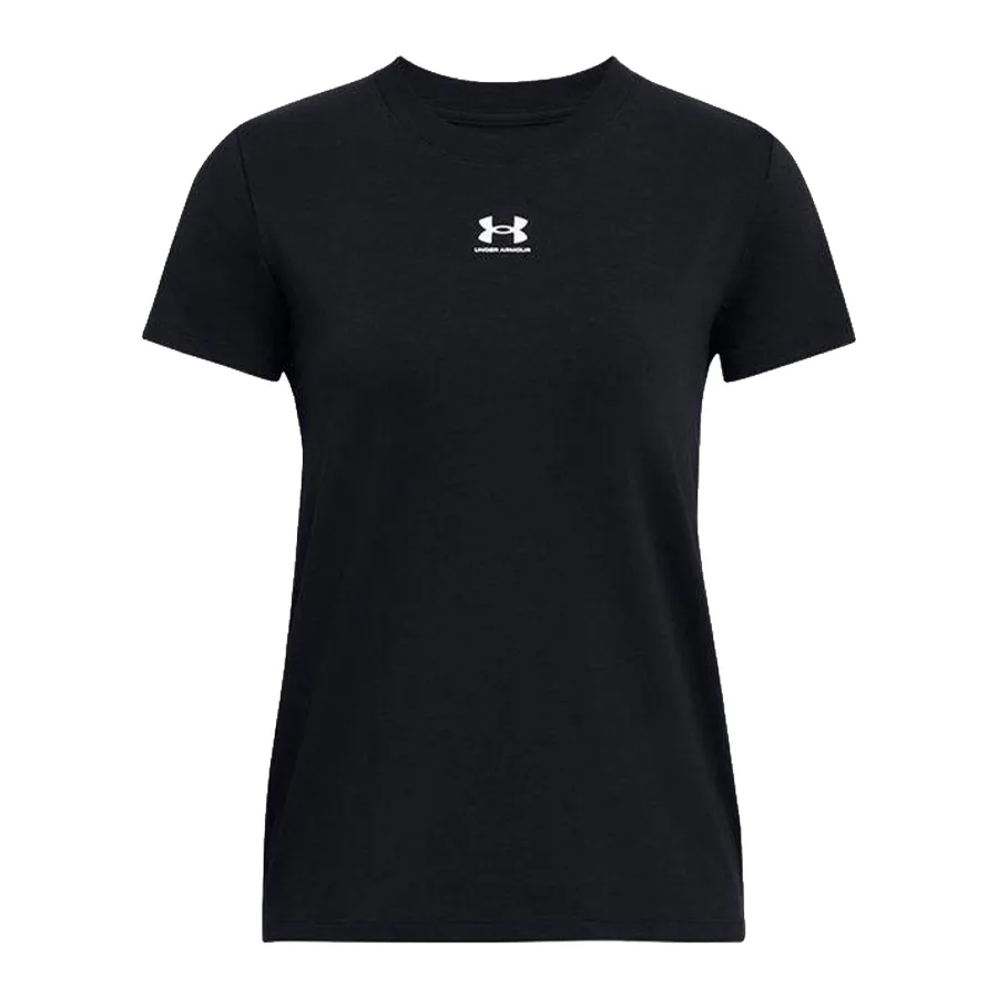 Imagen 2 de 4 de Remera Under Armour Rival Core SS-NEGRO