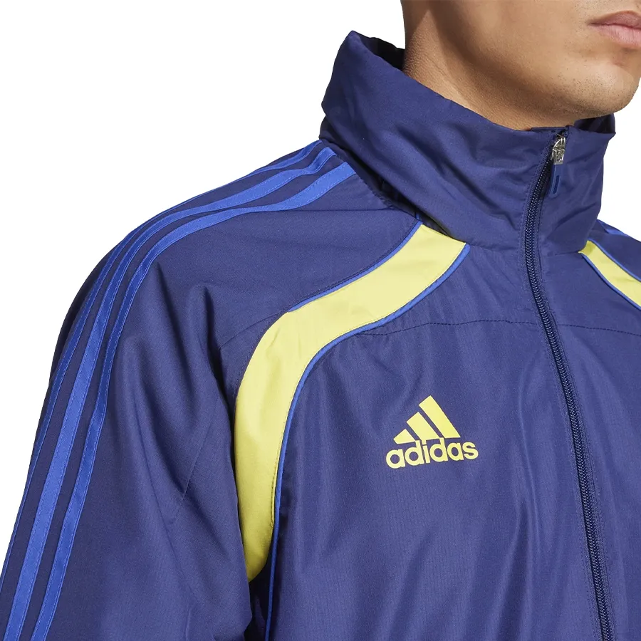 Imagen 3 de 5 de Campera adidas Rompevientos UBP Boca Juniors-AZUL/AMARILLO