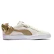 zapatillas-puma-suede-bow-varsity-BEIGE/DORADO