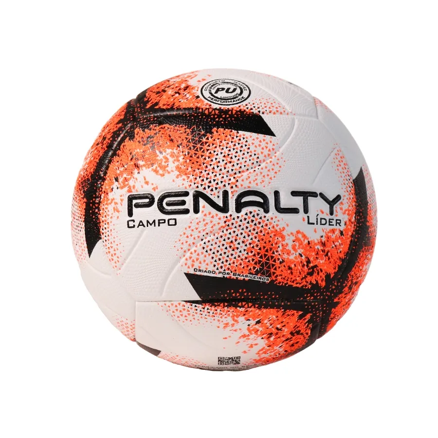 Imagen 1 de 3 de Pelota Penalty Campo Lider XXI-BLANCO/NEGRO/NARANJA