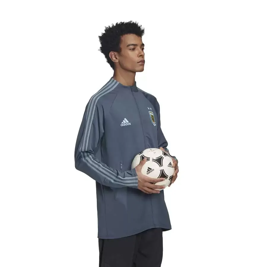 Imagen 3 de 6 de Campera adidas Seleccion Argentina Anthem Jkt-AZUL