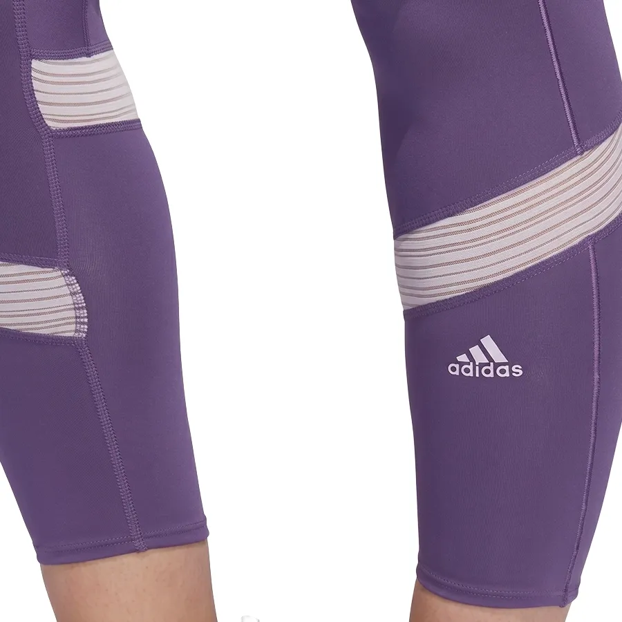 Imagen 4 de 5 de Calza adidas 7/8 How We Do Tiro Medio-VIOLETA