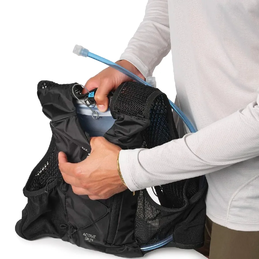 Imagen 6 de 7 de Chaleco Salomon Active Skin 4 Set-NEGRO