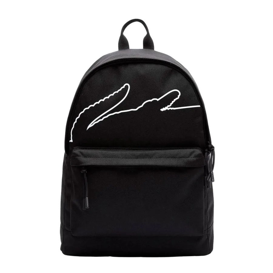 Imagen 0 de 3 de Mochila Lacoste Print Canvas-NEGRO