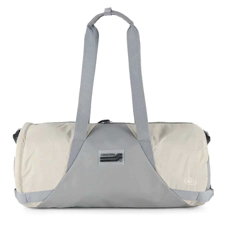 Imagen 2 de 6 de Bolso Saucony Hurricane Duffle 40Lt-GRIS/NATURAL