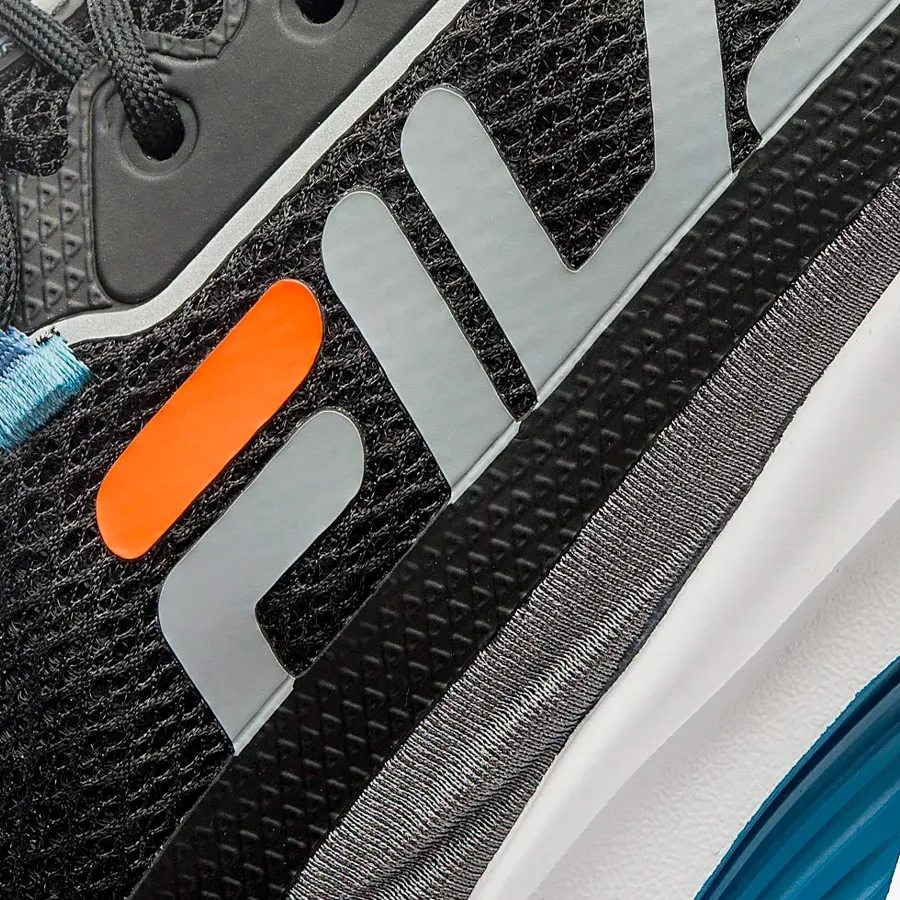 Imagen 6 de 7 de Zapatillas Fila Progress-NEGRO/GRIS/NARANJA