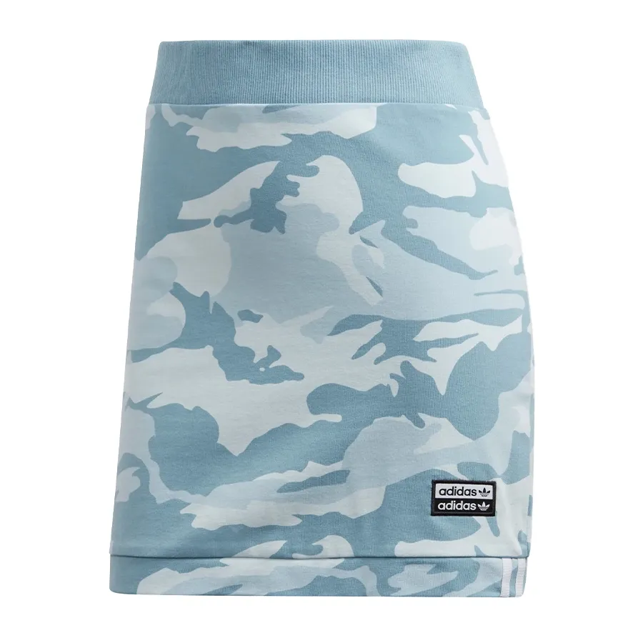 Imagen 0 de 2 de Pollera adidas originals Camuflada-CELESTE/BLANCO