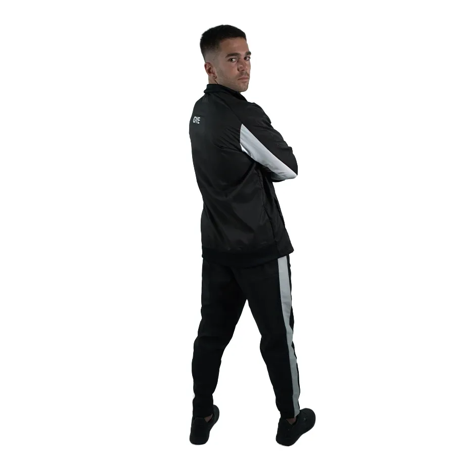 Imagen 2 de 6 de Conjunto Mitre Gales GYE 25-NEGRO/BLANCO