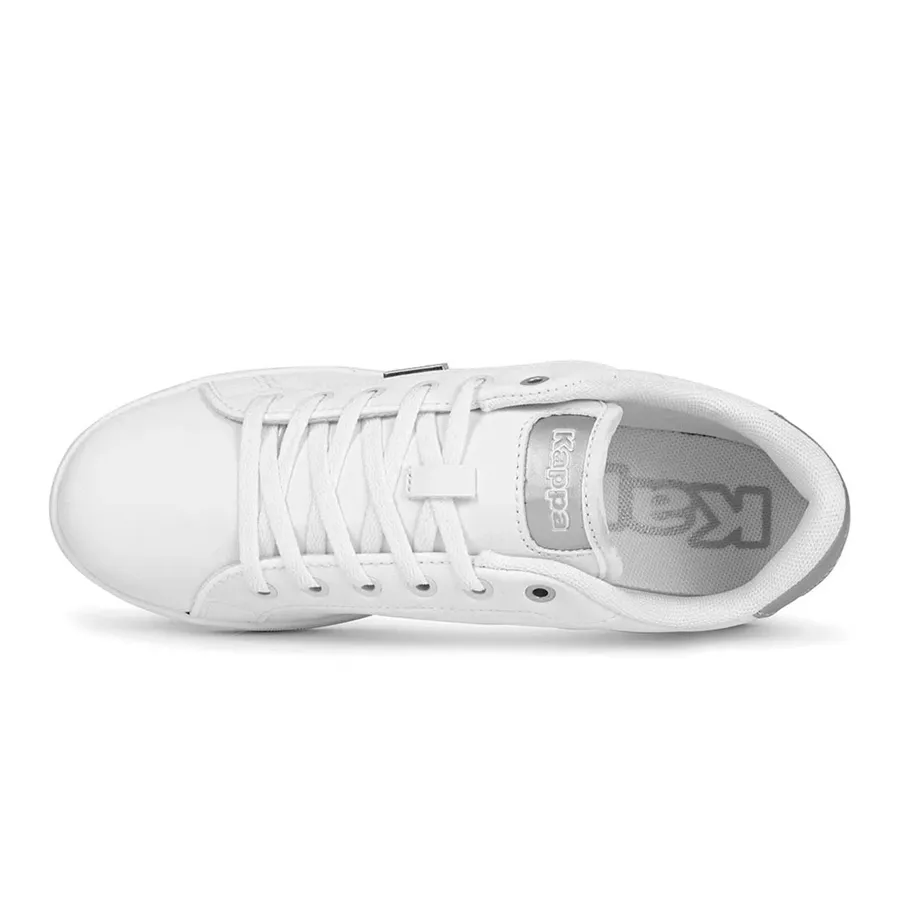 Imagen 3 de 4 de Zapatillas Kappa Logo Lena-BLANCO/PLATA