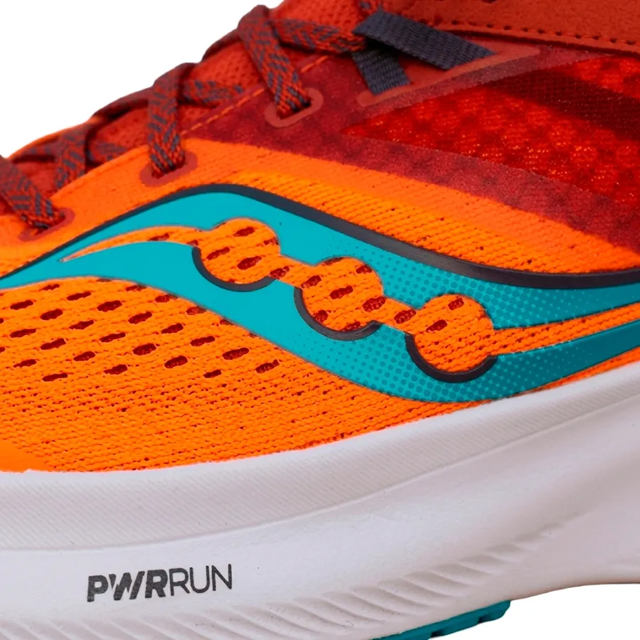 Imagen 3 de 5 de Zapatillas Saucony Ride 16-NARANJA/AMARILLO