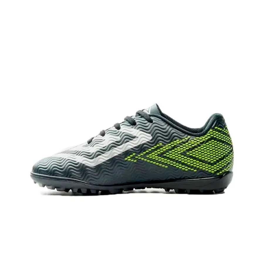 Imagen 1 de 5 de Botines Umbro Ultraskin Jr-NEGRO/PLATA/LIMA