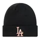 gorro-new-era-los-angeles-dodgers-knit-NEGRO/COBRE