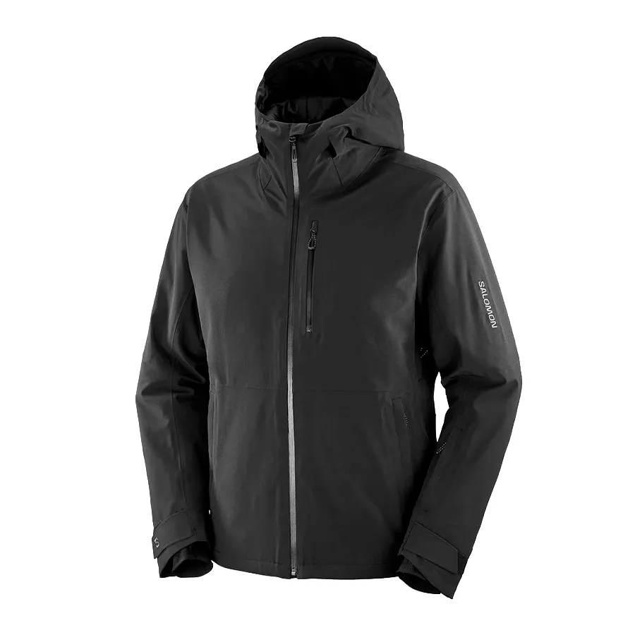 Imagen 2 de 8 de Campera Salomon Highland Jacket-NEGRO